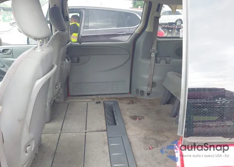 2007 Dodge Grand Caravan Sxt из США, поврежденный, VIN 2D4GP44L87R261434